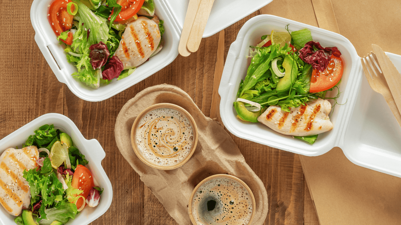 Bagasse Takeout Container