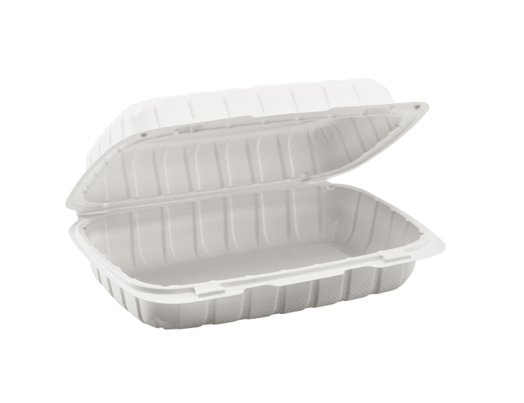 MFPP Hinged Container 9"x6"x3" Single Compartment