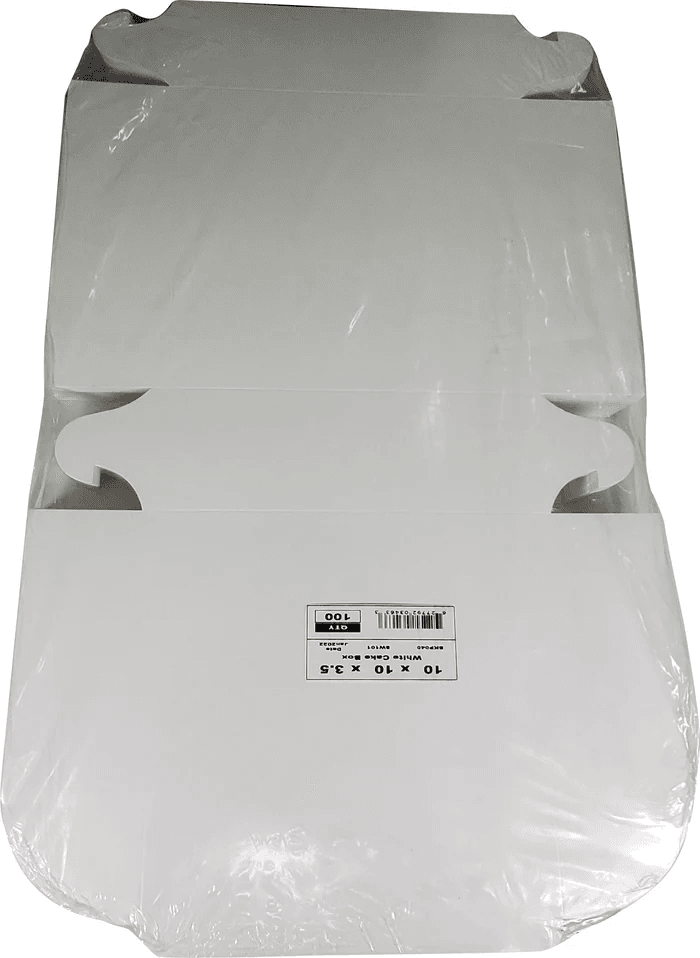 Cake Box 10"x10"x3.5"