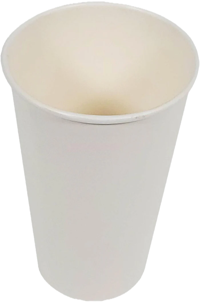 Paper Cups for Hot/Cold 20oz White