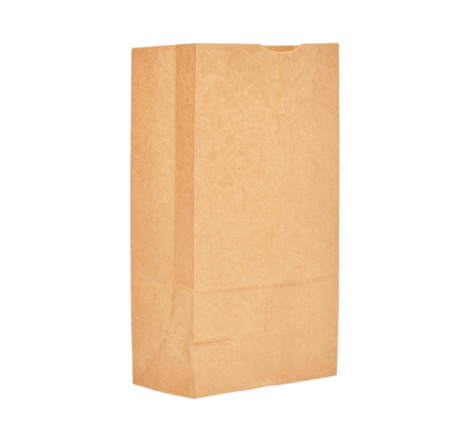 Kraft Paper Bag 14lbs - 7.75 in x 4.75 in x 14.50 in - Brown