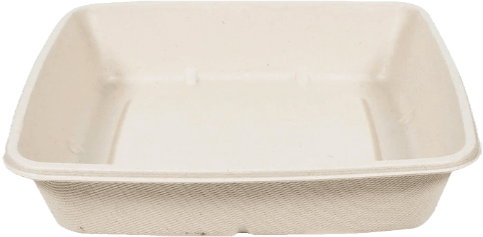 Bagasse Rectangle Bowl 750ml - R3Sales