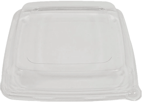 Bagasse Square Bowl PET Lid (Fits 16oz to 42oz) - R3Sales