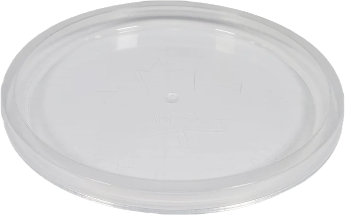 Round Deli Container Lids Fits All Sizes 8oz -32oz (Heavy Duty)