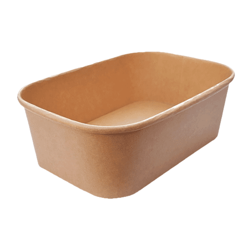 Kraft Rectangle Bowl 750ml