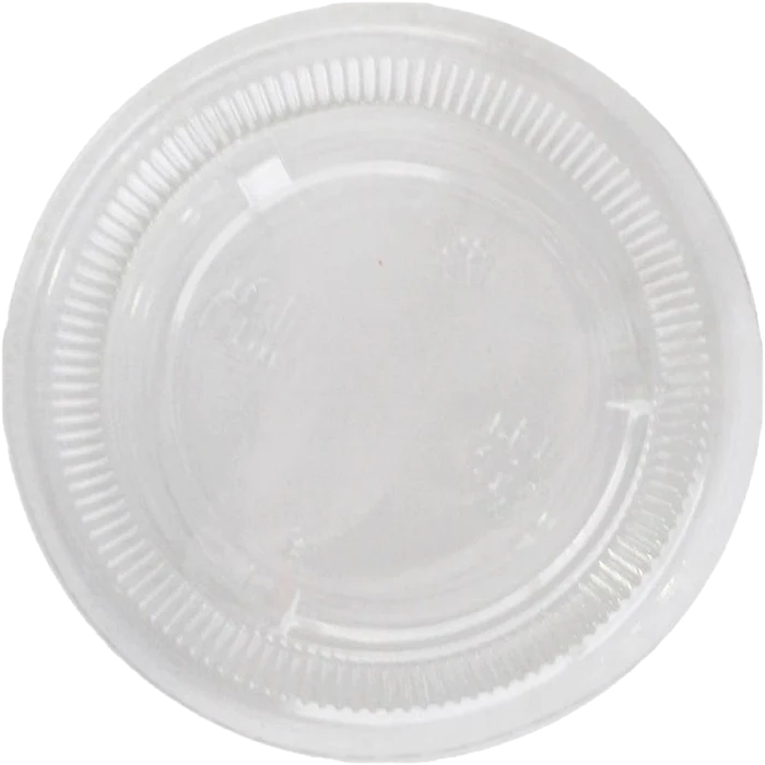 Plastic Portion Cup Lids (Fits 1.5oz-2oz)