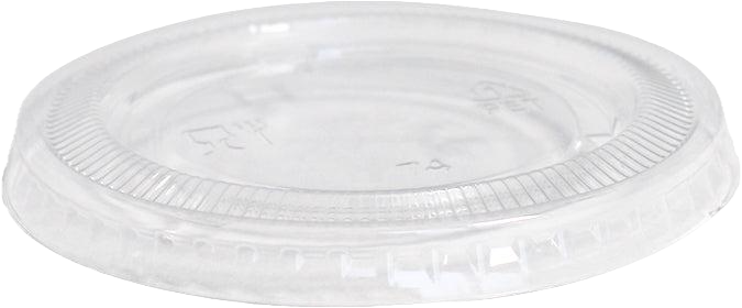 Plastic Portion Cup Lids (Fits 3.25oz-4oz)