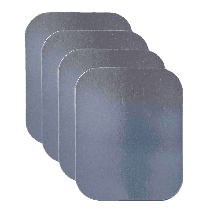 Aluminum Oblong Container 1lb Laminated Lid - R3Sales