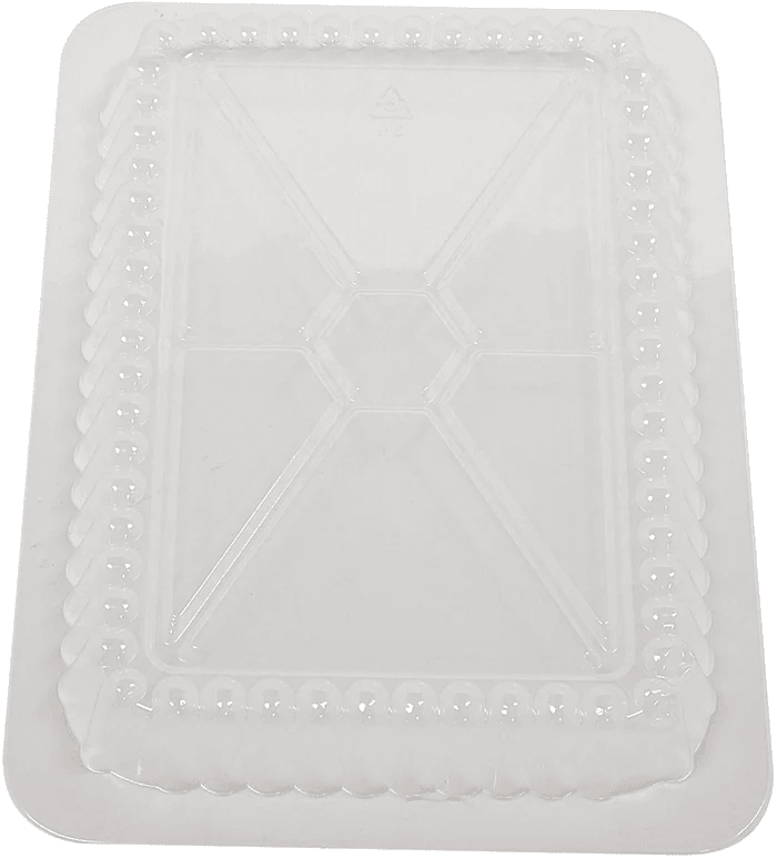 Aluminum Oblong Container Plastic Lid 2.25lb - R3Sales