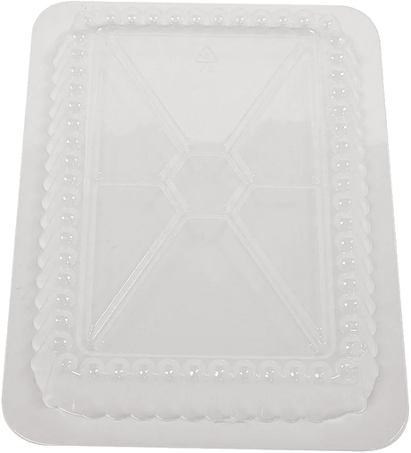 Aluminum Oblong Container Plastic Lid 2.25lb - R3Sales