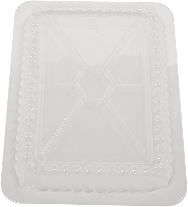 Aluminum Oblong Container Plastic Lid 2.25lb - R3Sales