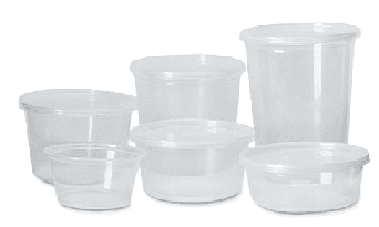 Plastic Round Deli Containers - R3Sales