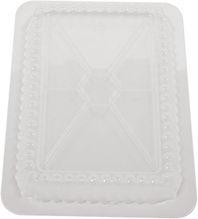 Aluminum Oblong Container Plastic Lid 2.25lb - R3Sales